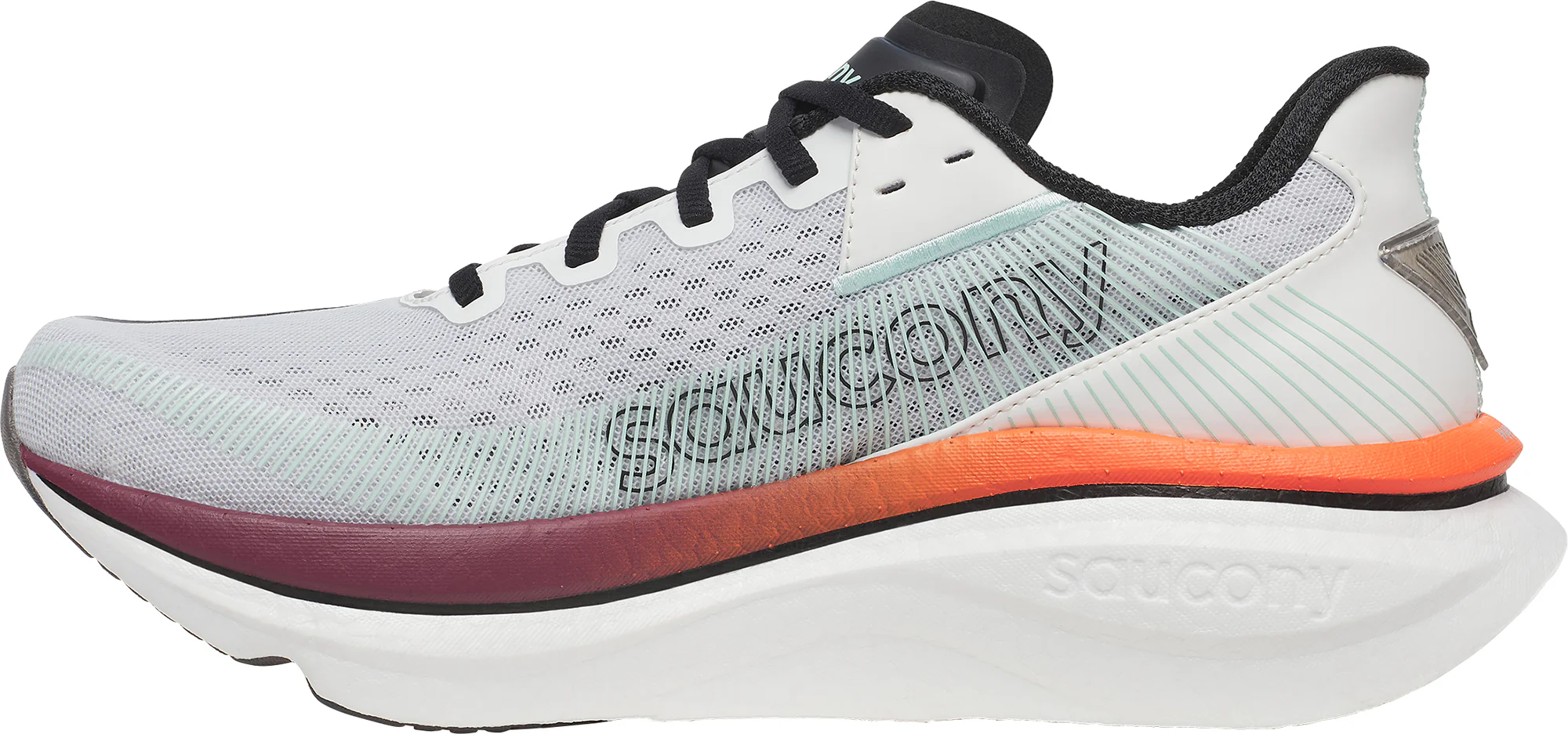 Saucony Endorphin Azura Mens Running Shoes - White - Image 3
