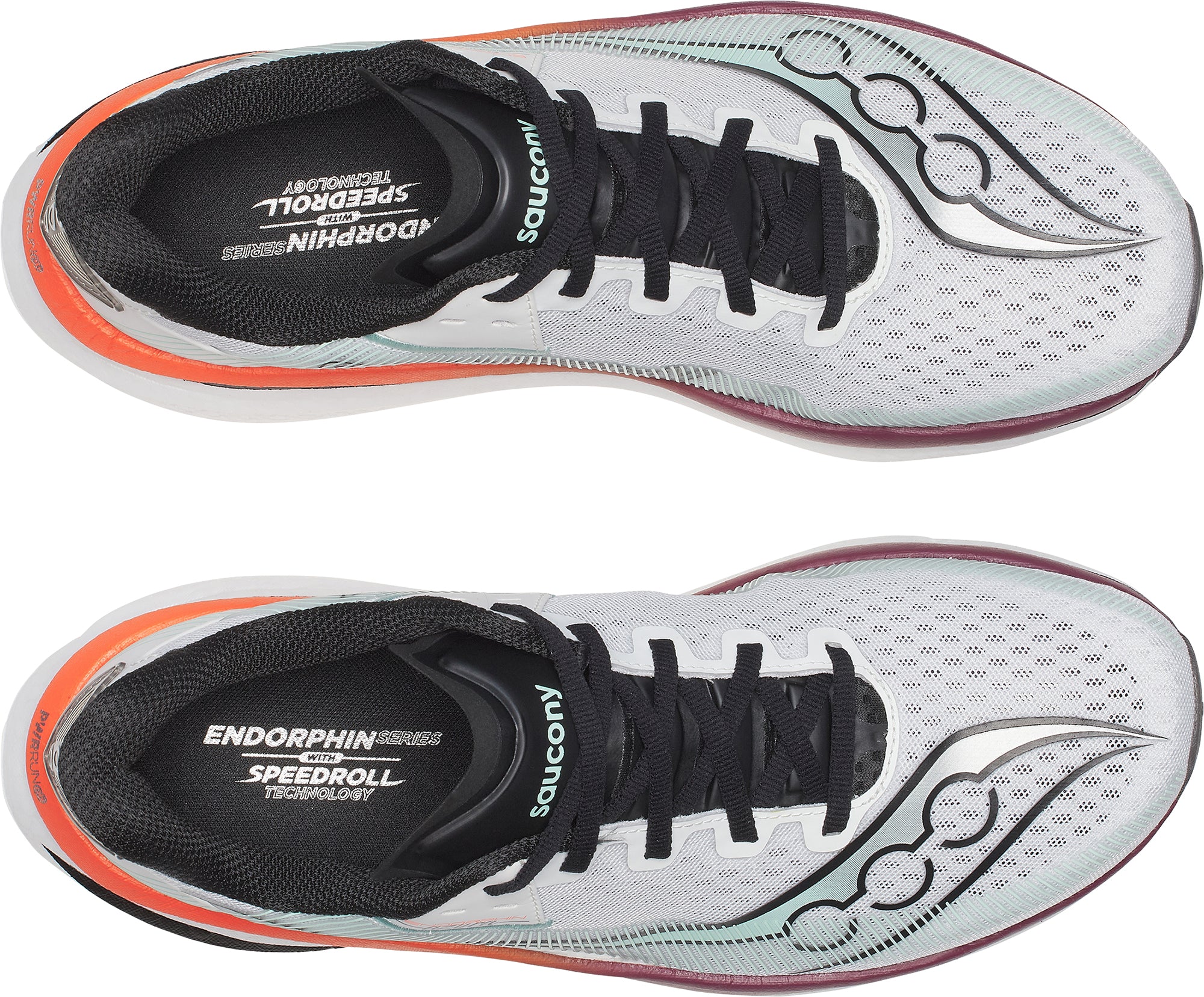 Saucony Endorphin Azura Mens Running Shoes - White - Image 4