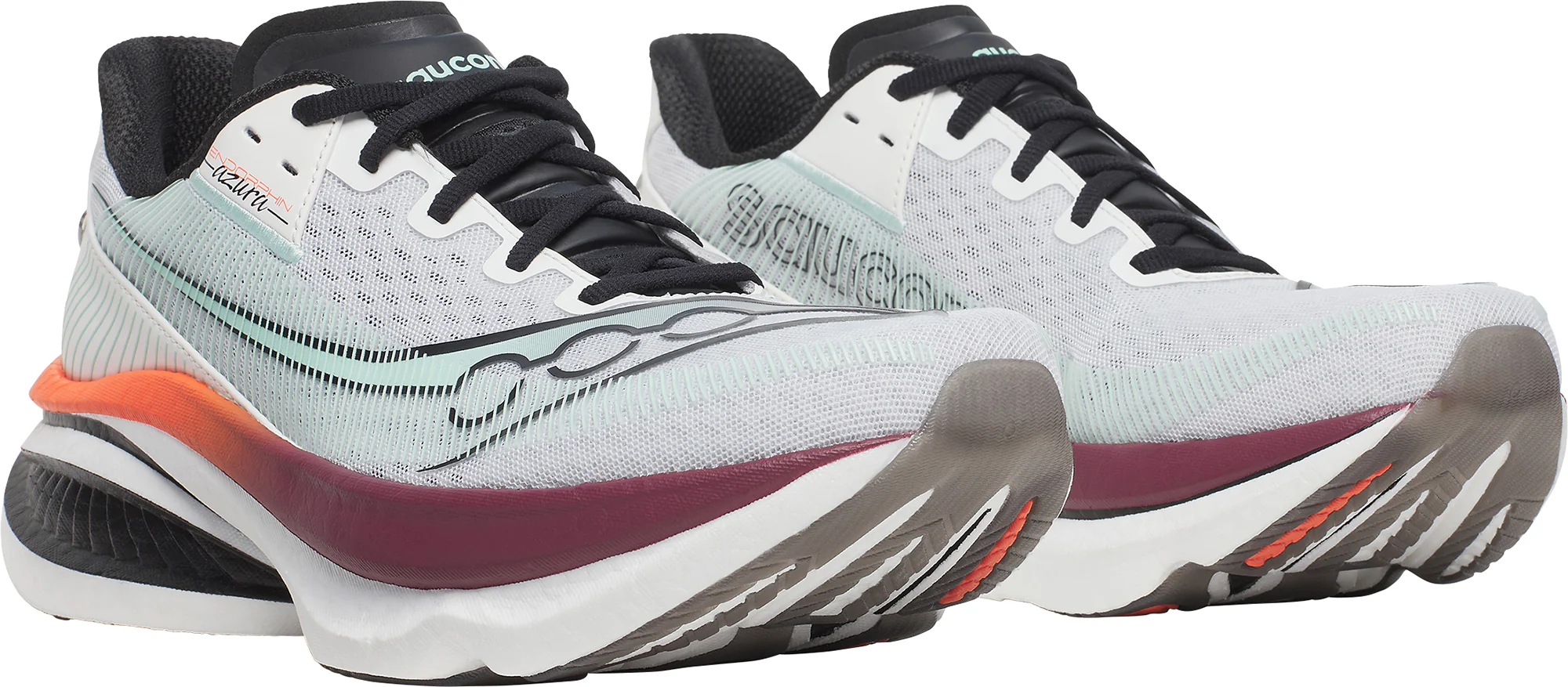 Saucony Endorphin Azura Mens Running Shoes - White - Image 6