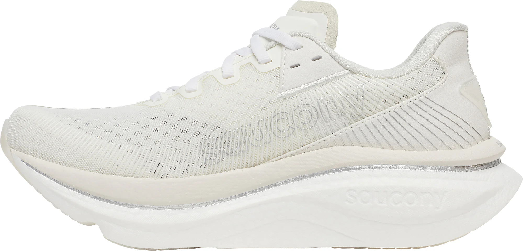 Saucony Endorphin Azura Womens Running Shoes - Cream - Image 3
