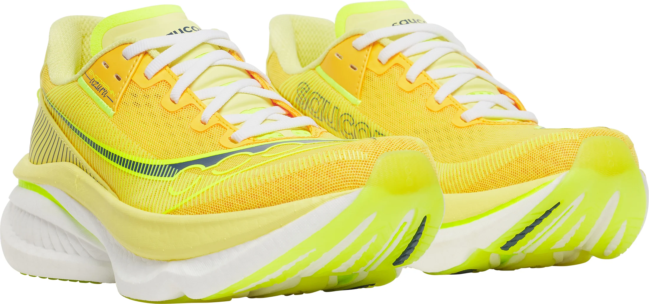 Saucony Endorphin Azura Womens Running Shoes - Yellow - Image 6