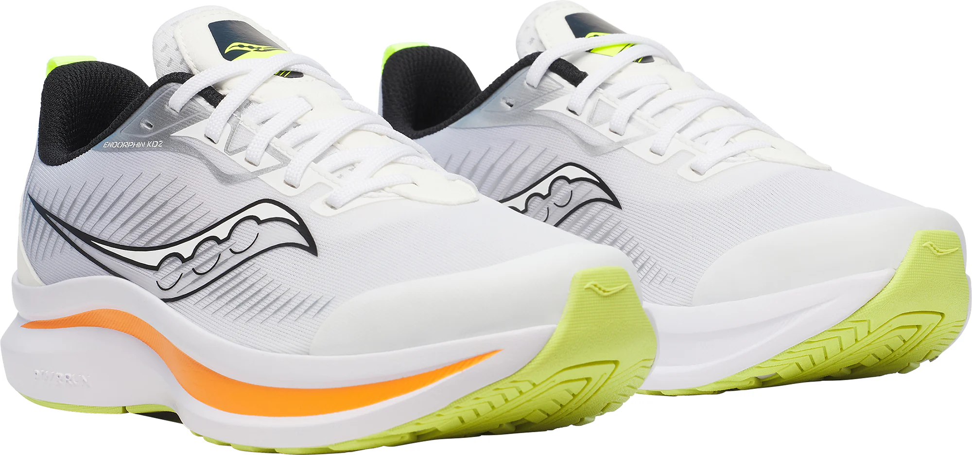 Saucony Endorphin KDZ Junior Running Shoes - White - Image 6