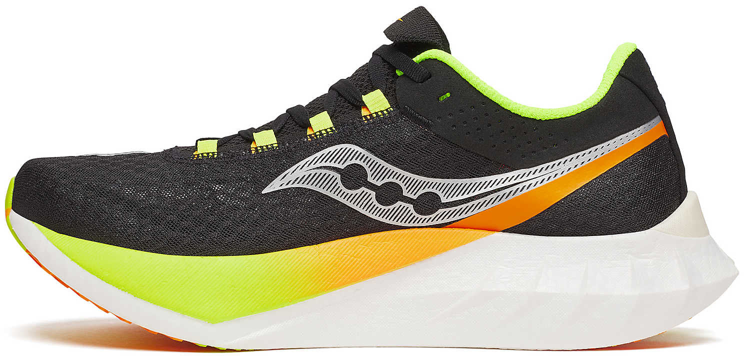 Saucony Endorphin Pro 4 Mens Running Shoes - Black - Image 3