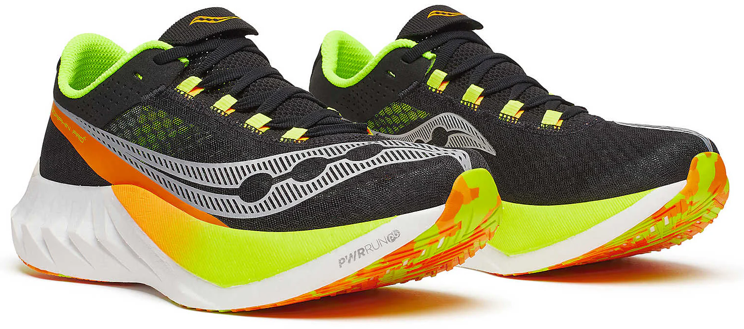 Saucony Endorphin Pro 4 Mens Running Shoes - Black - Image 6
