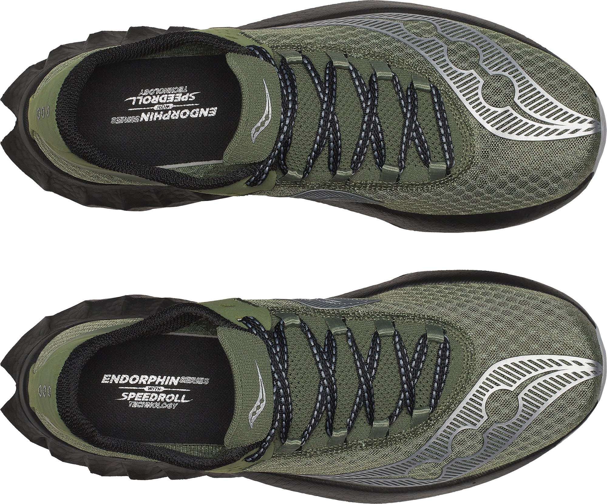 Saucony Endorphin Pro 4 Mens Running Shoes - Green - Image 4