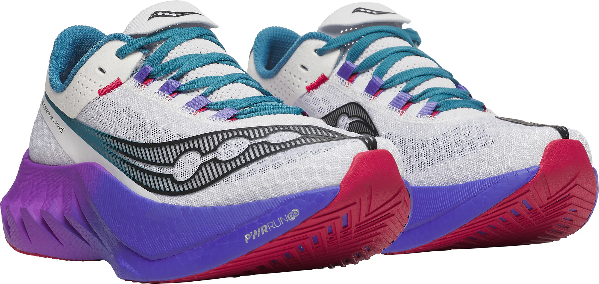 Saucony Endorphin Pro 4 Womens Running Shoes - White - Image 6