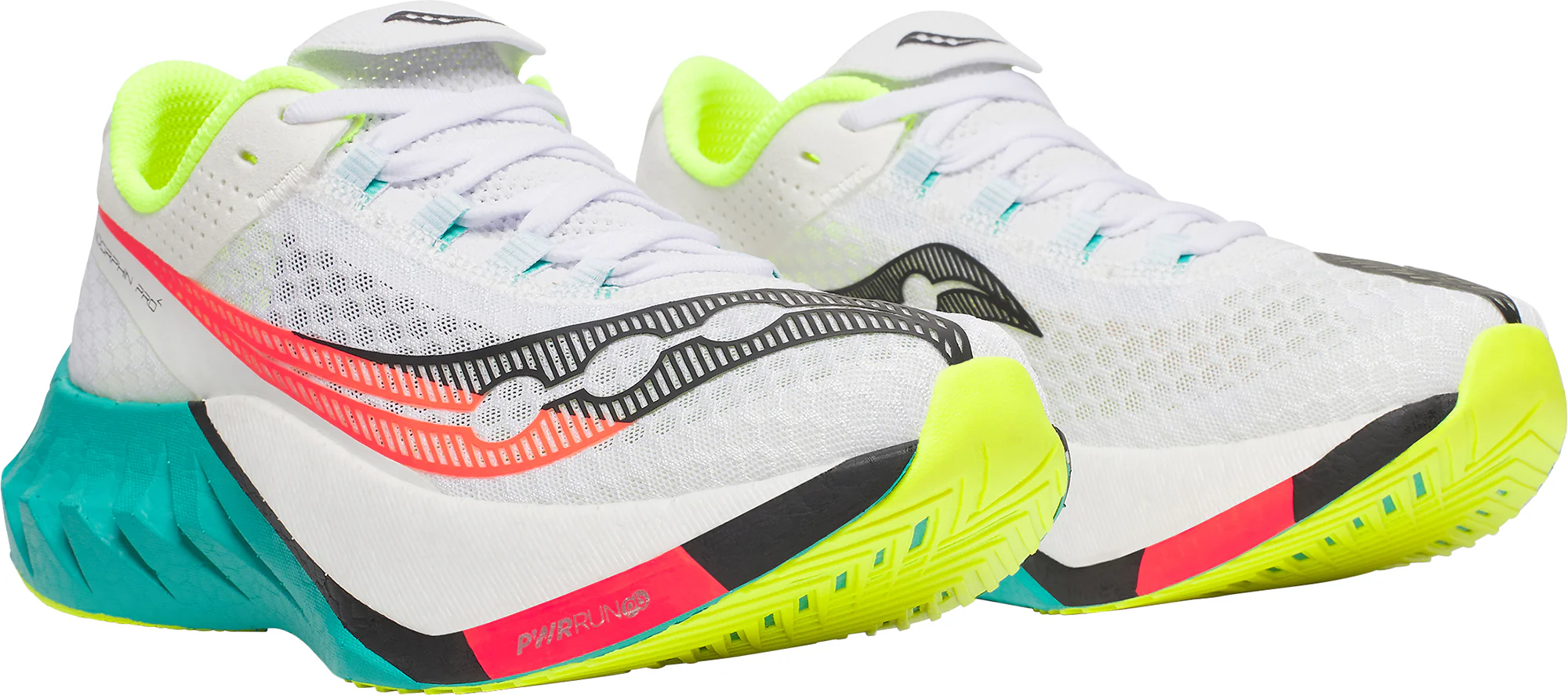 Saucony Endorphin Pro 4 Womens Running Shoes - White - Image 6