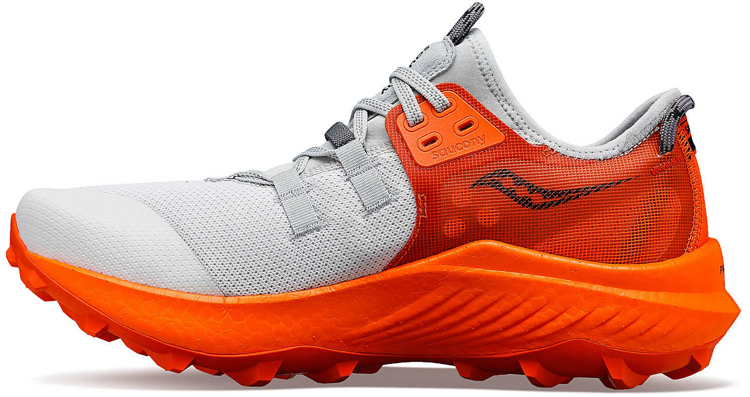 Saucony Endorphin Rift Mens Trail Running Shoes - Grey - Image 3