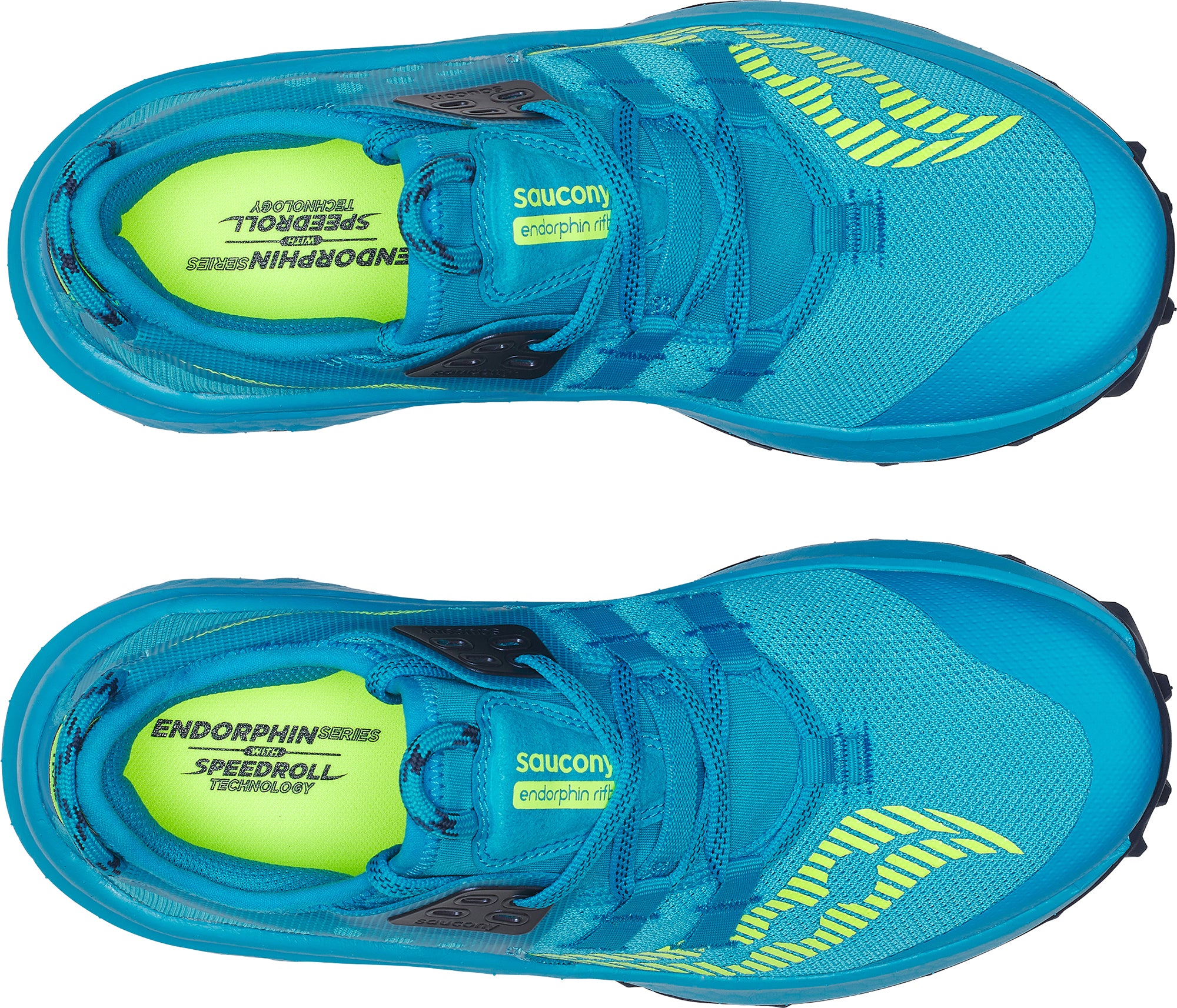 Saucony Endorphin Rift Womens Trail Running Shoes - Blue - Image 4