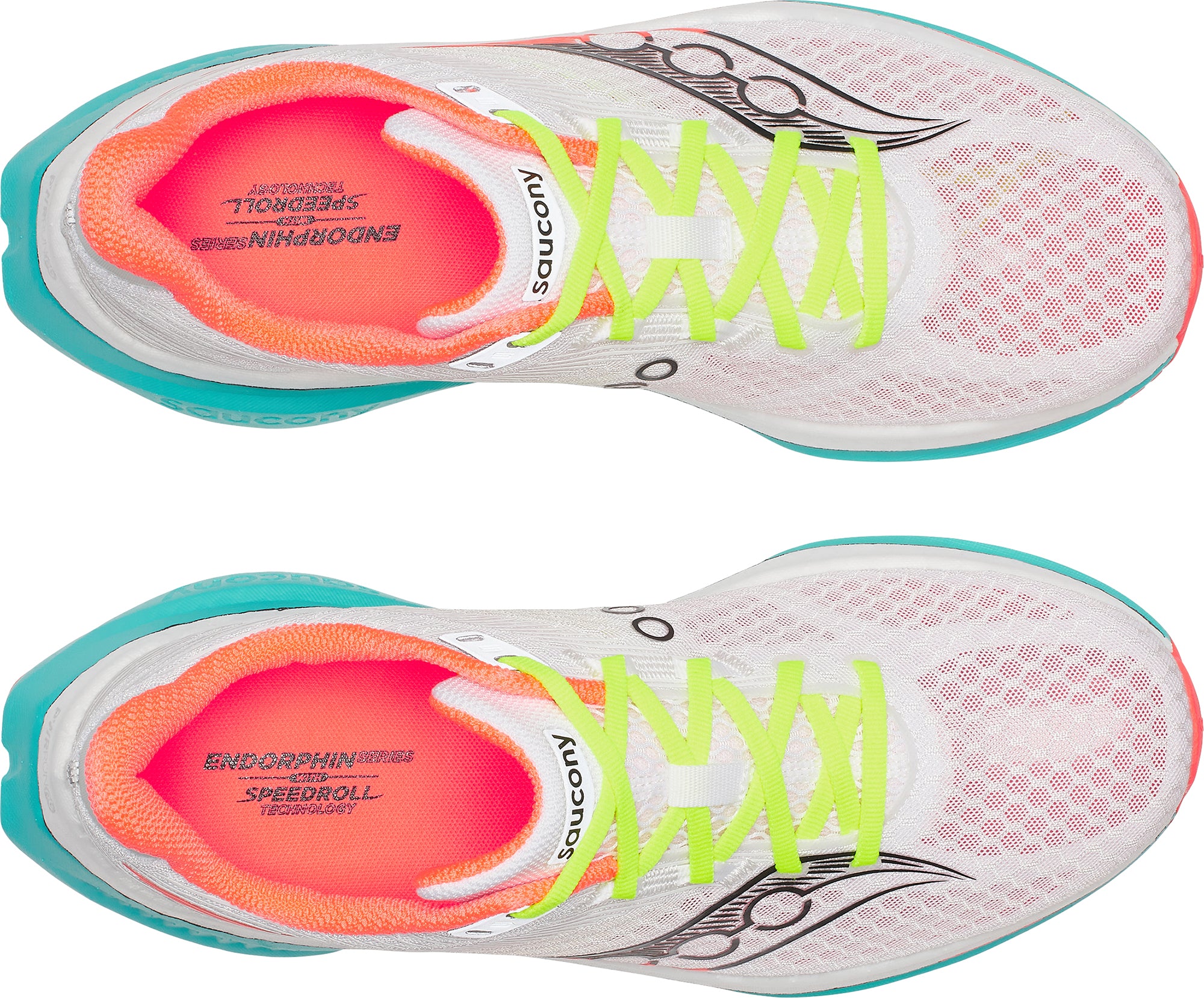 Saucony Endorphin Speed 5 Mens Running Shoes - White - Image 4