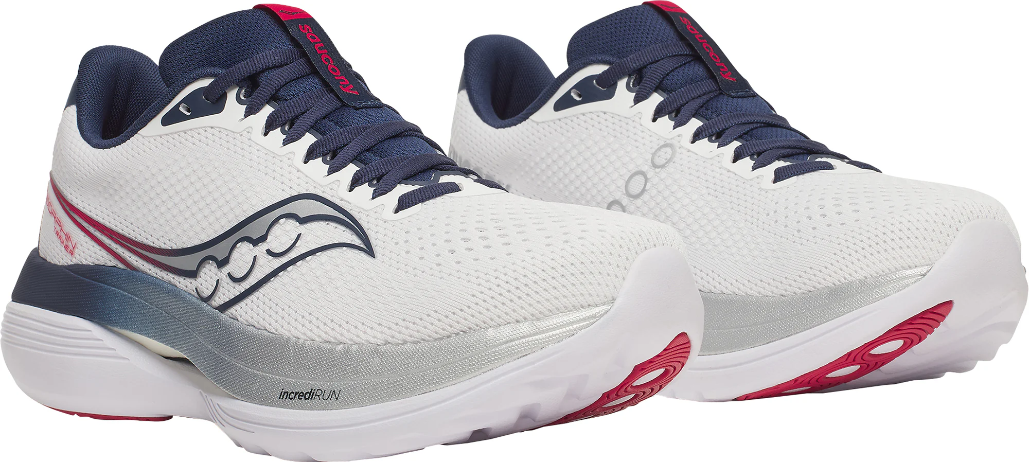 Saucony Endorphin Trainer Mens Running Shoes - White - Image 6