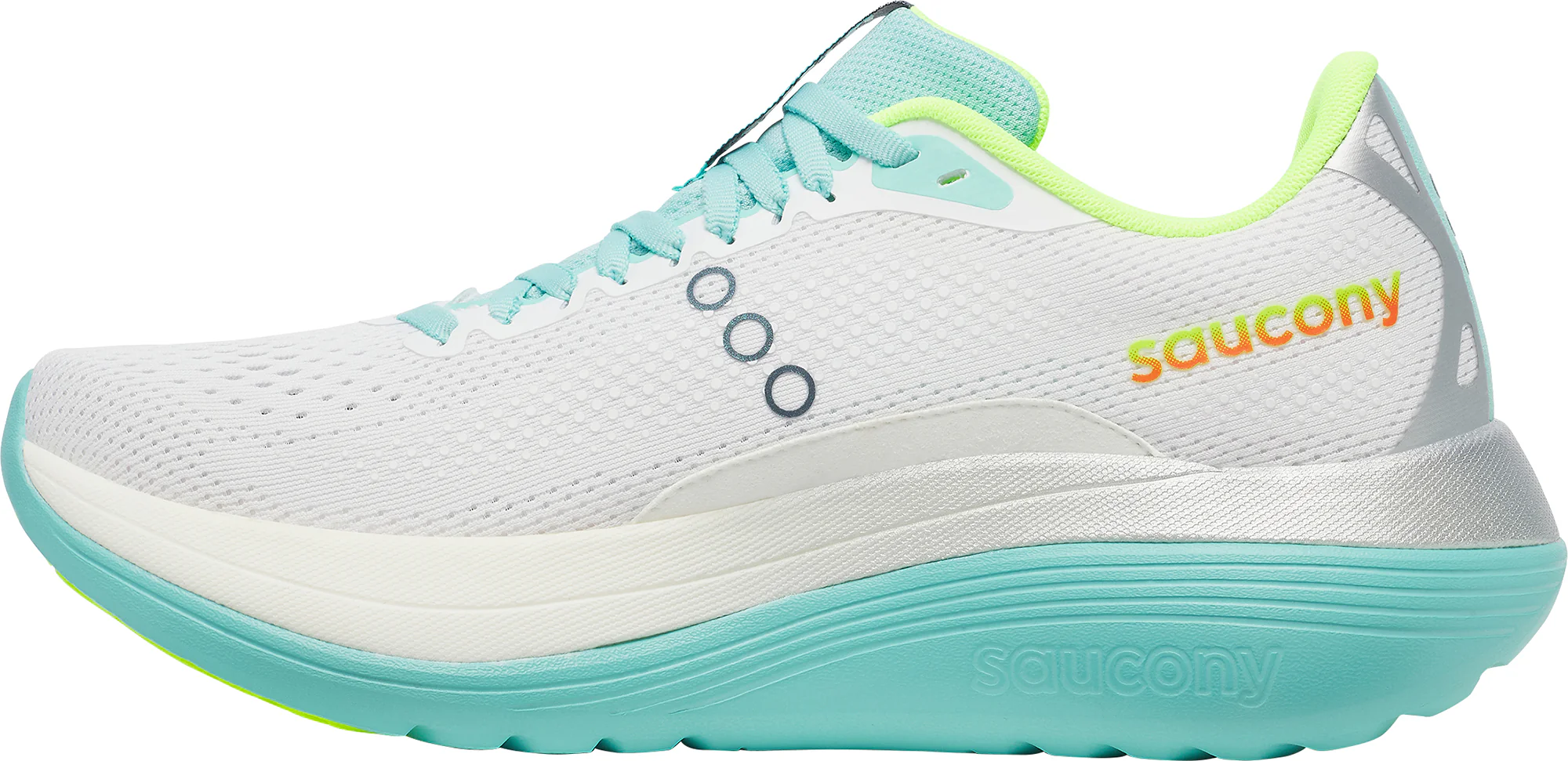 Saucony Endorphin Trainer Womens Running Shoes - White - Image 3