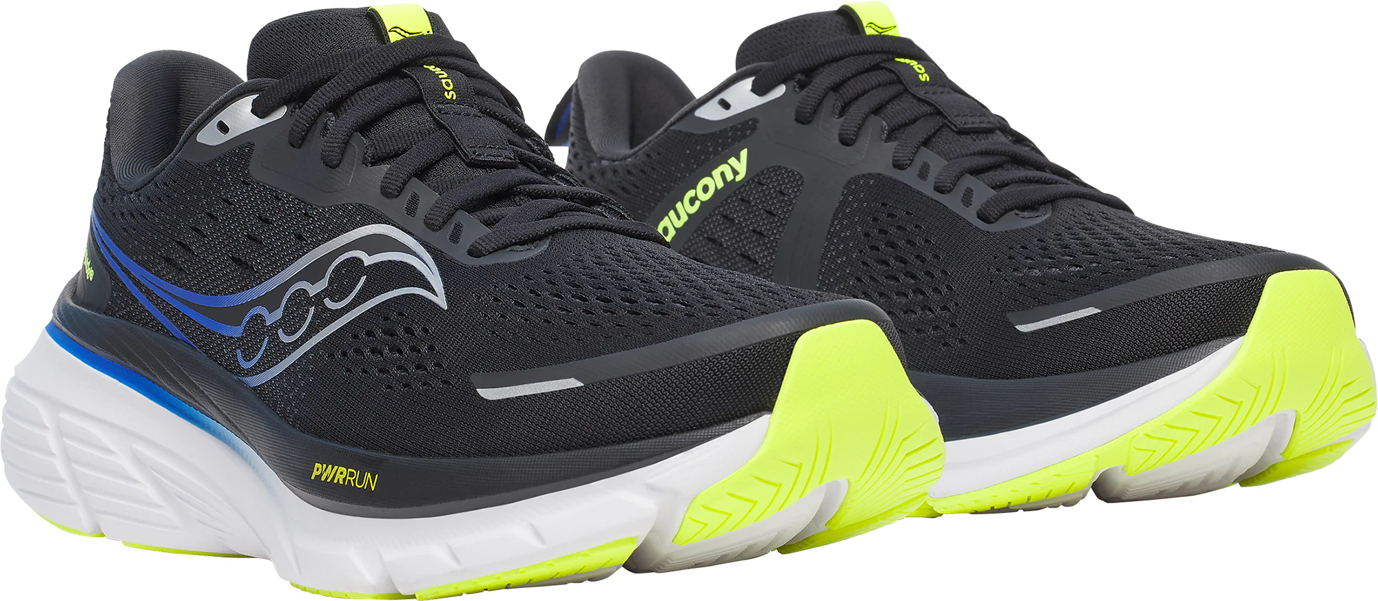 Saucony Guide 18 Mens Running Shoes - Black - Image 6