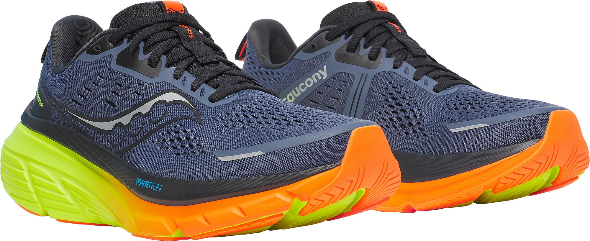 Saucony Guide 18 Mens Running Shoes - Grey - Image 6