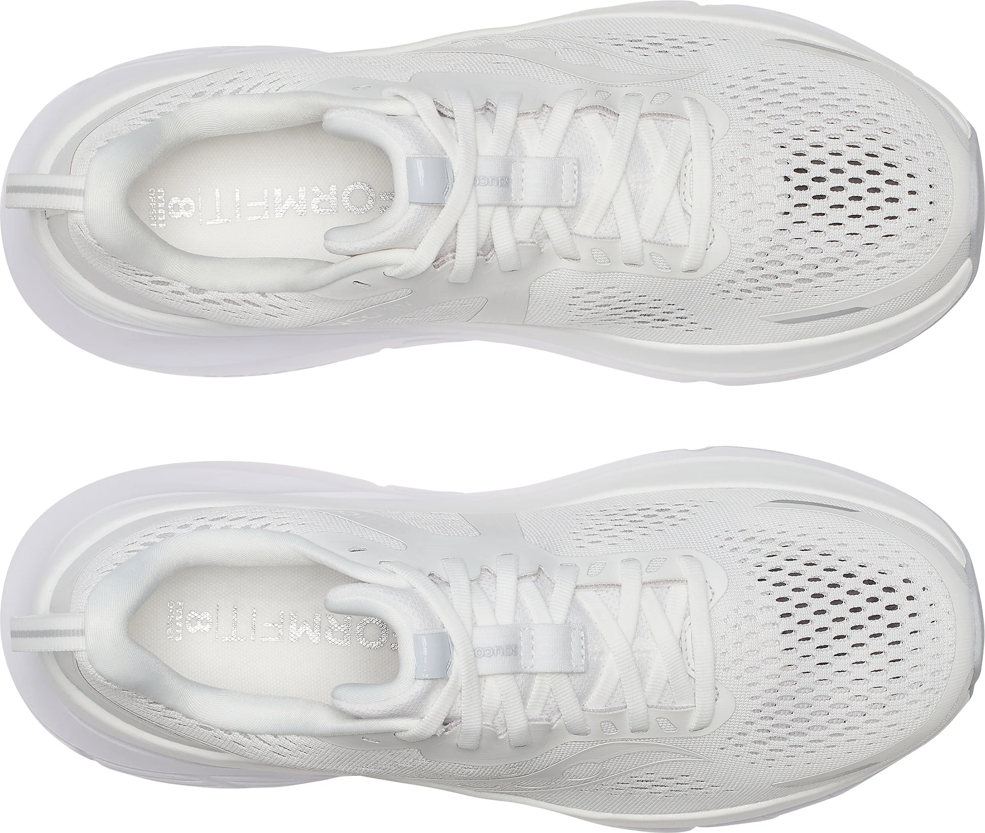 Saucony Guide 18 Mens Running Shoes - White - Image 4