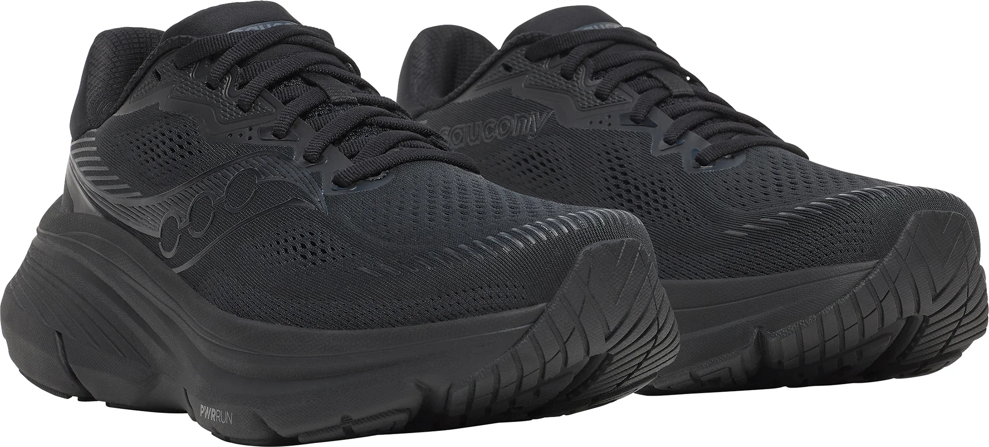 Saucony Guide 19 Mens Running Shoes - Black - Image 6