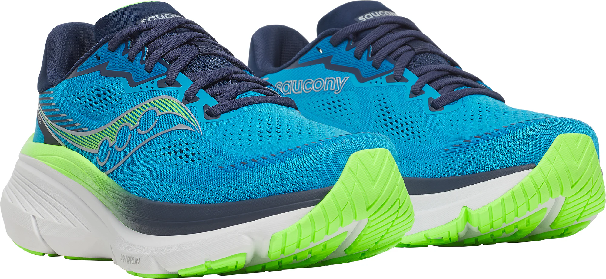 Saucony Guide 19 Mens Running Shoes - Blue - Image 6