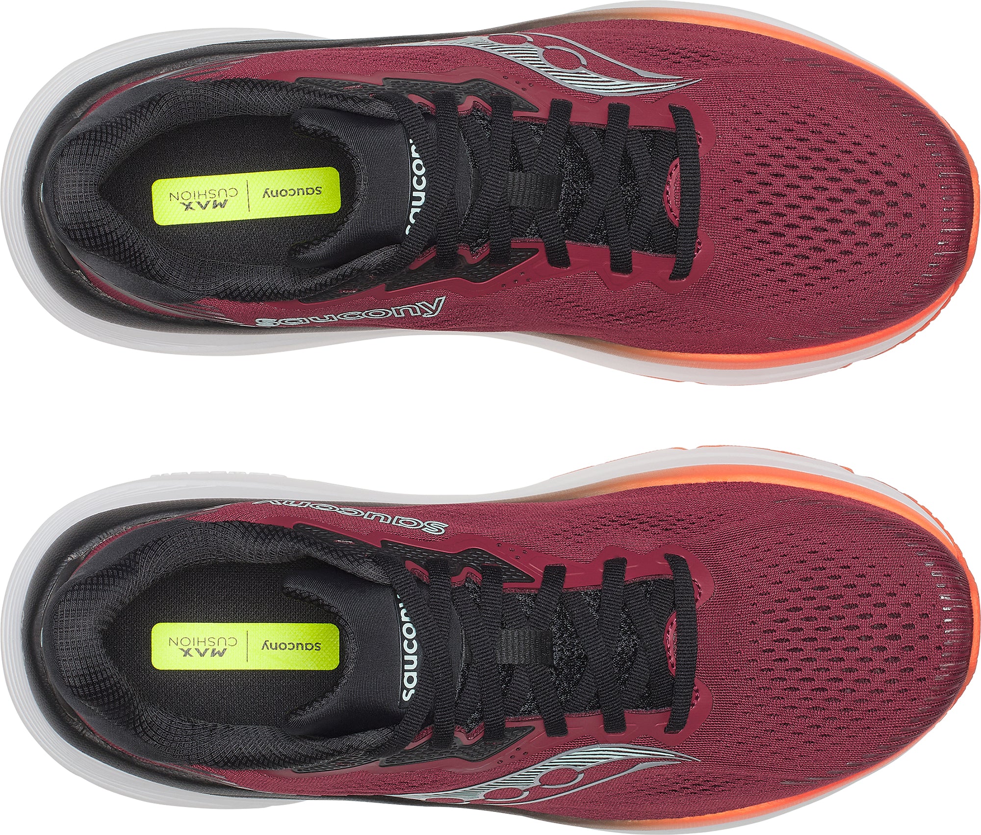 Saucony Guide 19 Mens Running Shoes - Red - Image 4