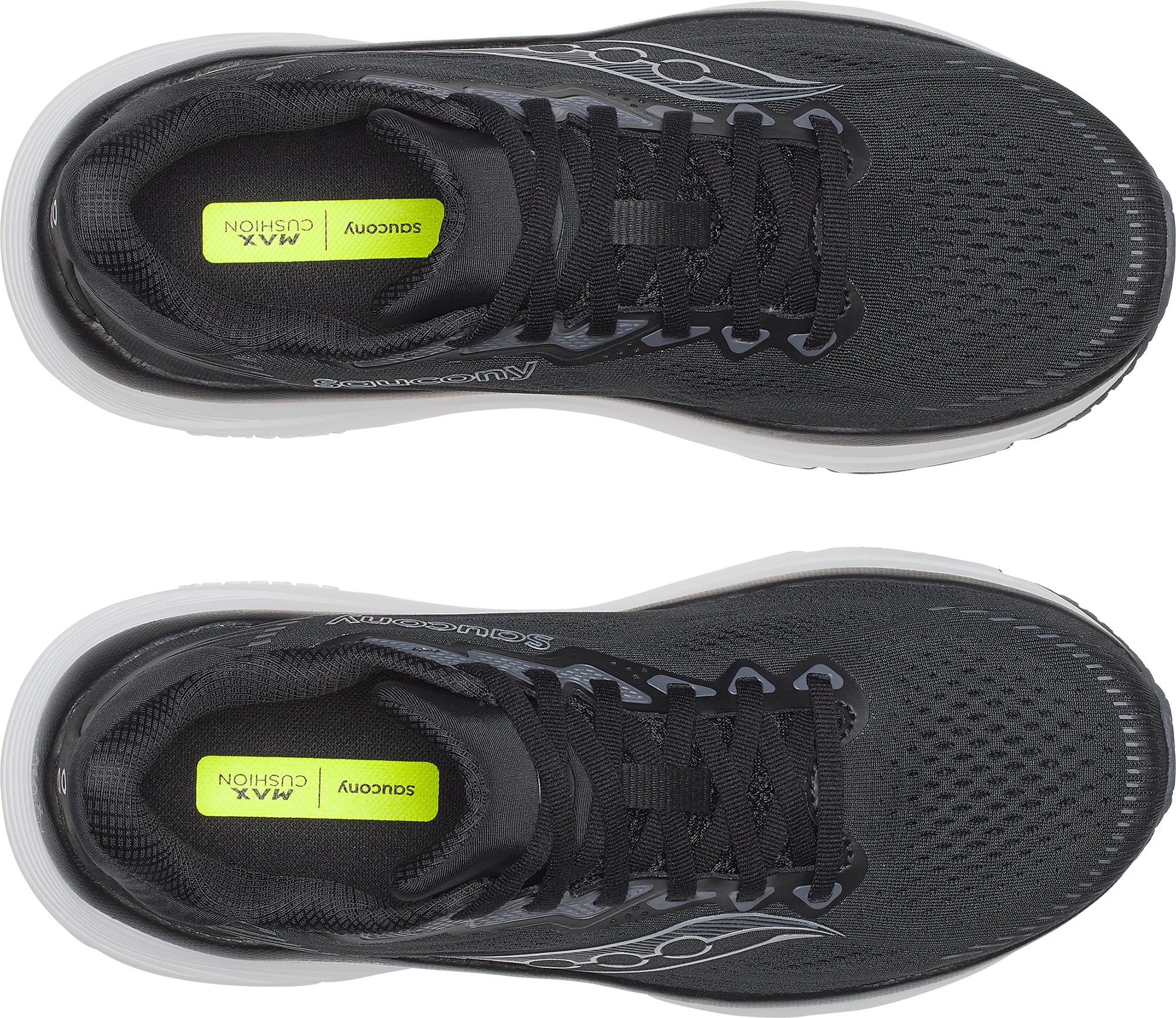 Saucony Guide 19 WIDE FIT Womens Running Shoes - Black - Image 4