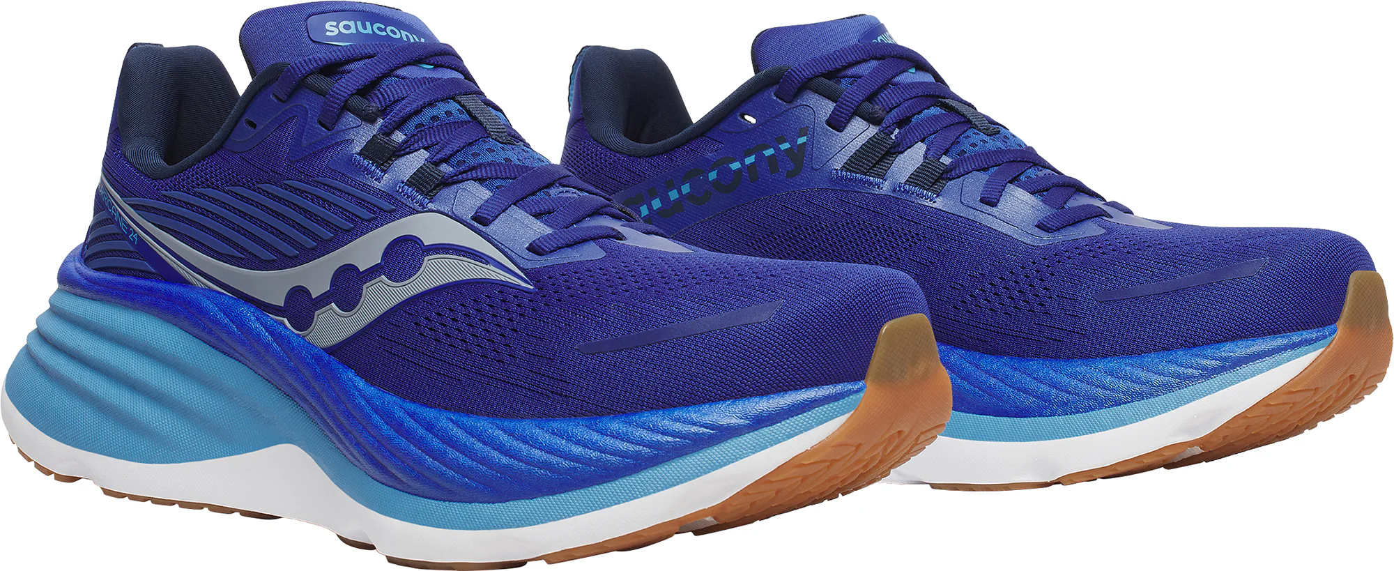 Saucony Hurricane 24 Mens Running Shoes - Blue - Image 6