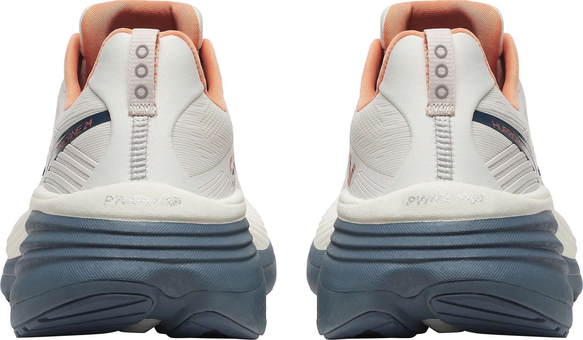 Saucony Hurricane 24 Mens Running Shoes - White - Image 5