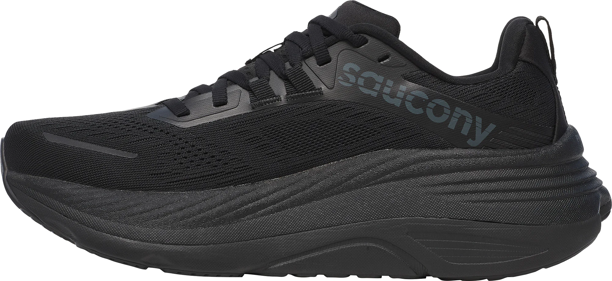 Saucony Hurricane 24 Womens Running Shoes - Black - Image 3