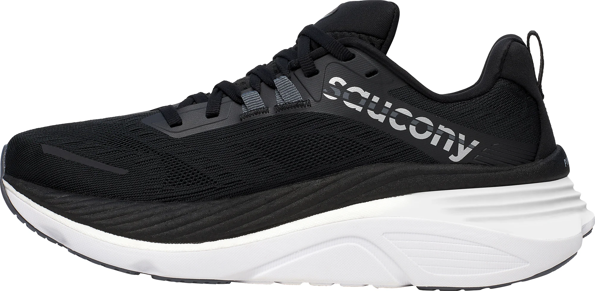 Saucony Hurricane 24 Womens Running Shoes - Black - Image 3