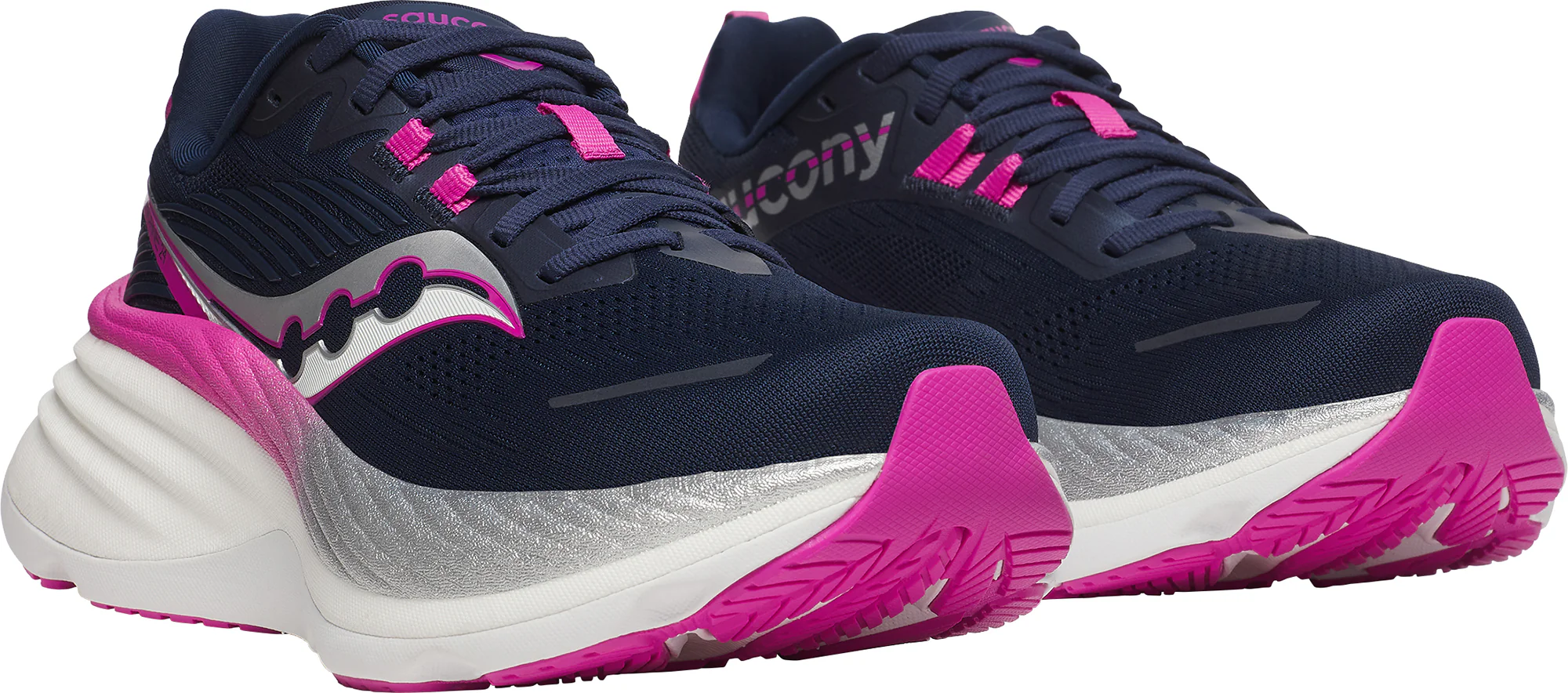 Saucony Hurricane 24 Womens Running Shoes - Blue - Image 6