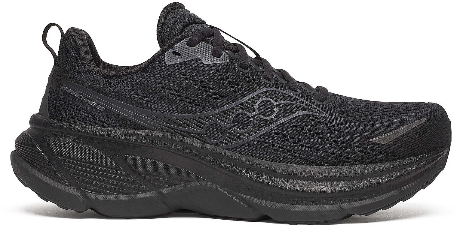 Saucony Hurricane 25 Mens Running Shoes - Black