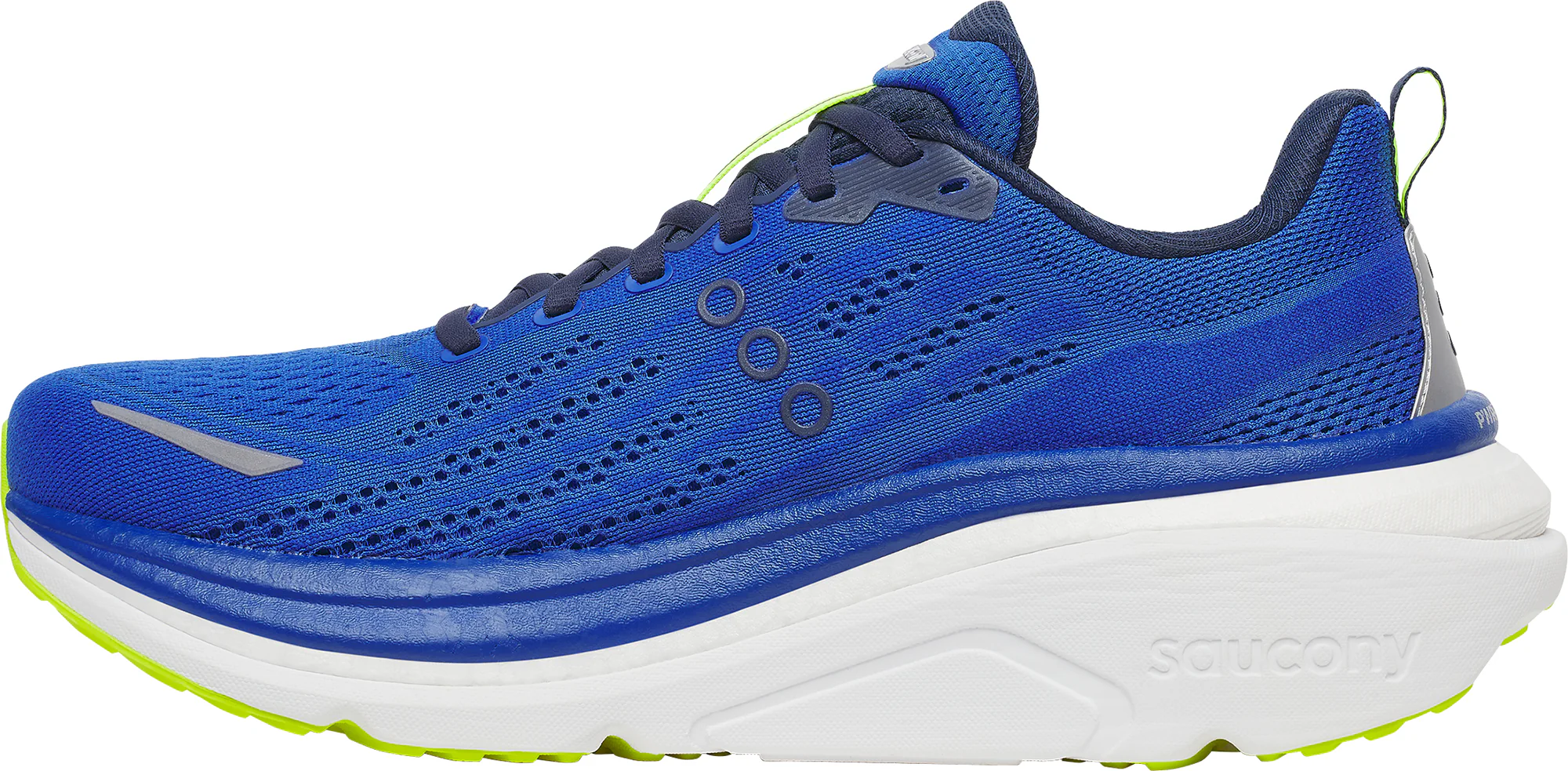 Saucony Hurricane 25 Mens Running Shoes - Blue - Image 3