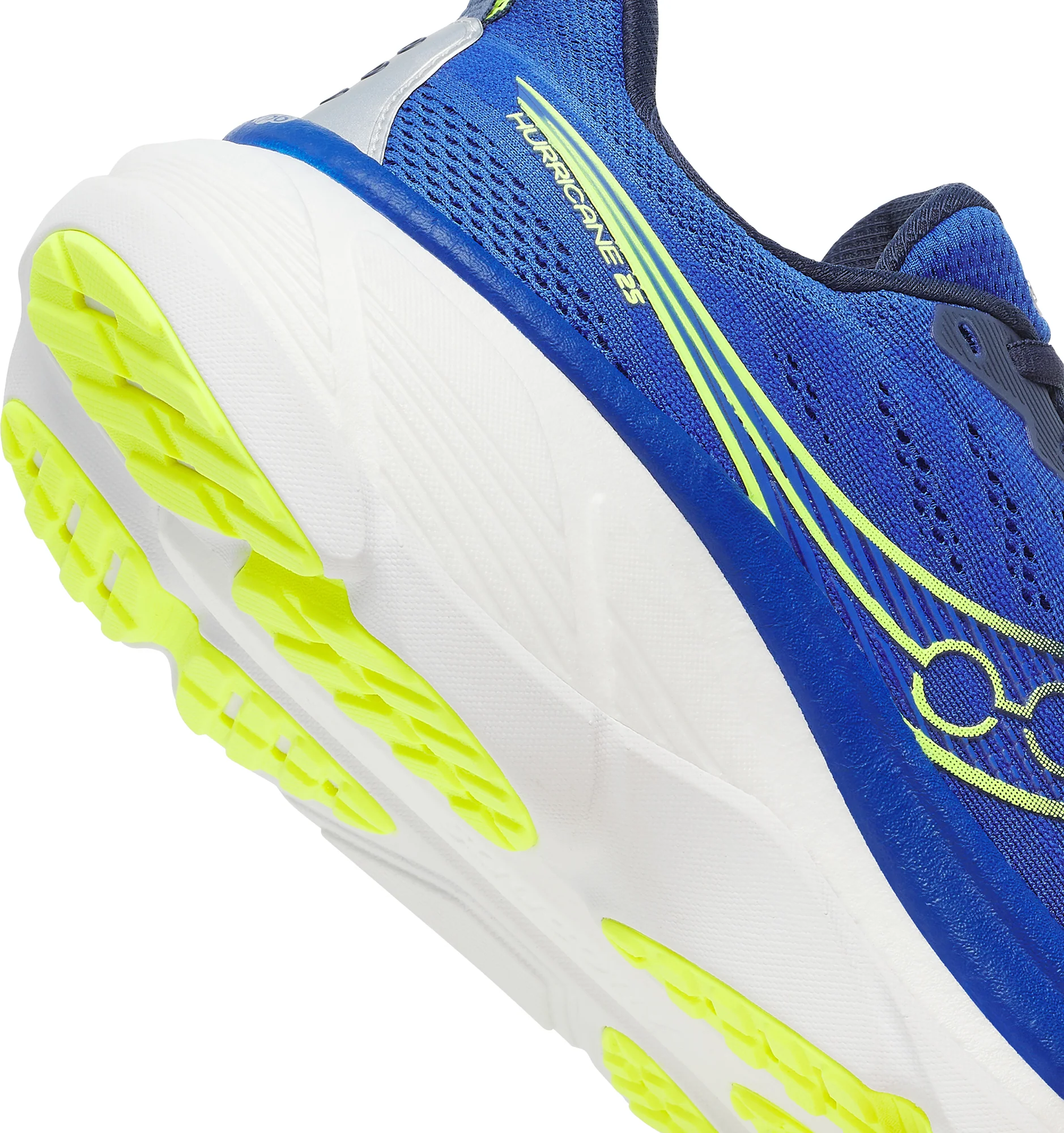 Saucony Hurricane 25 Mens Running Shoes - Blue - Image 8