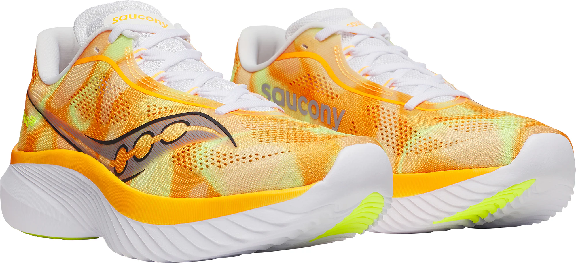 Saucony Kinvara 15 Mens Running Shoes - Orange - Image 6