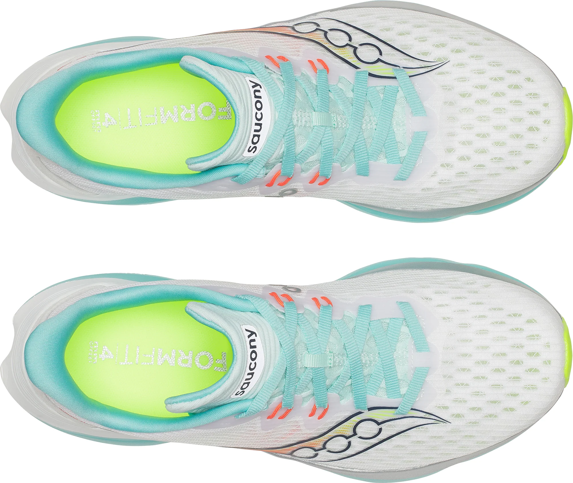 Saucony Kinvara 16 Womens Running Shoes - White - Image 4