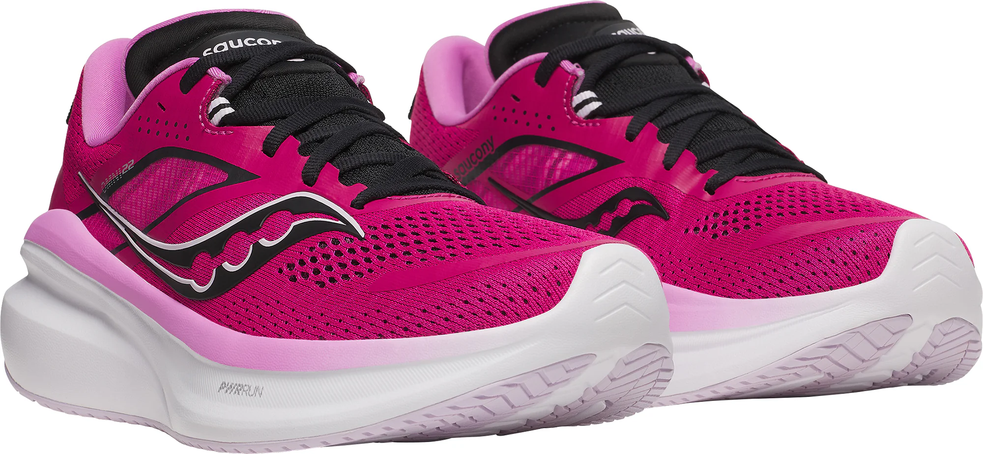 Saucony Omni 22 Womens Running Shoes - Pink - Image 6