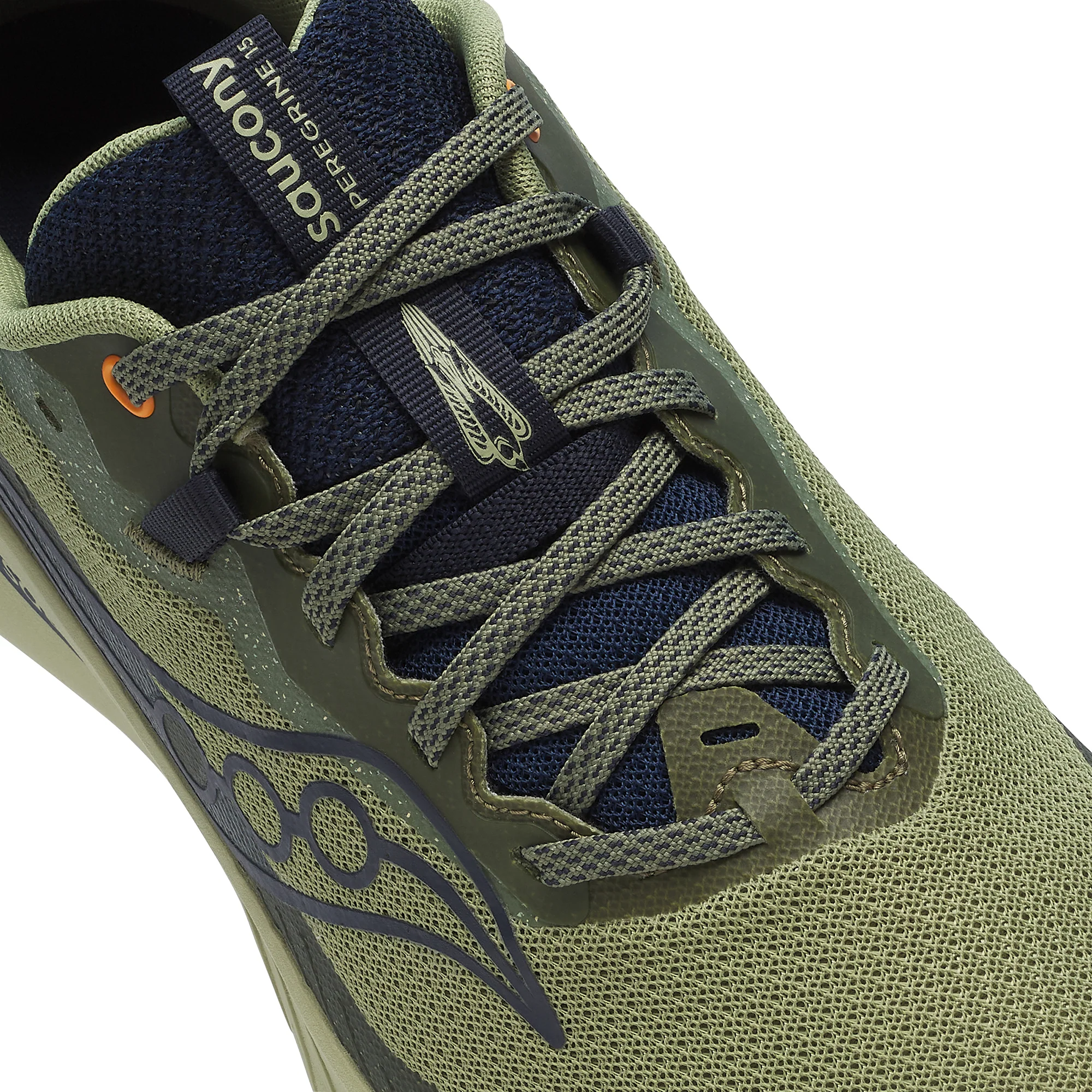 Saucony Peregrine 15 GORE-TEX Mens Trail Running Shoes - Green - Image 9