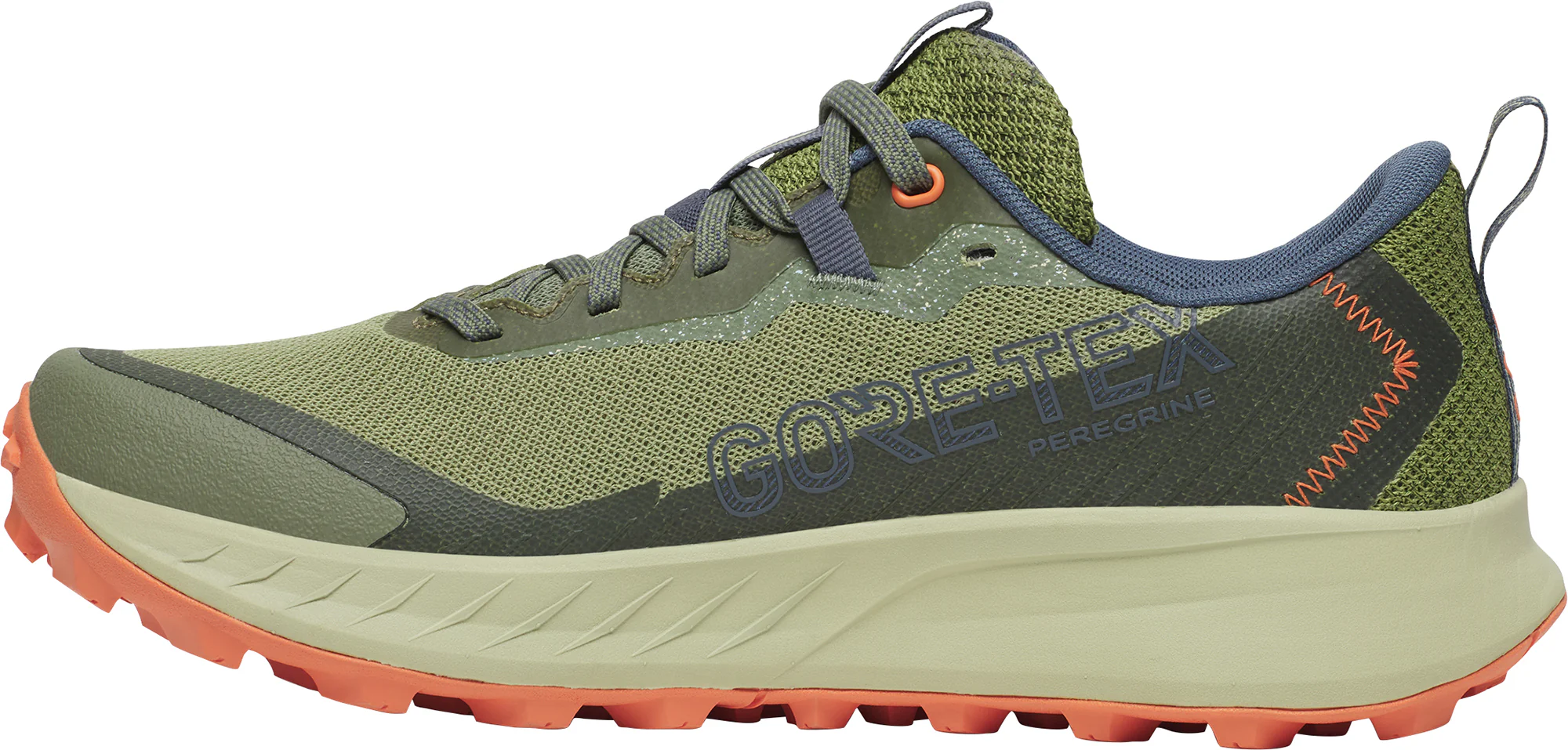 Saucony Peregrine 15 GORE-TEX Womens Trail Running Shoes - Green - Image 3
