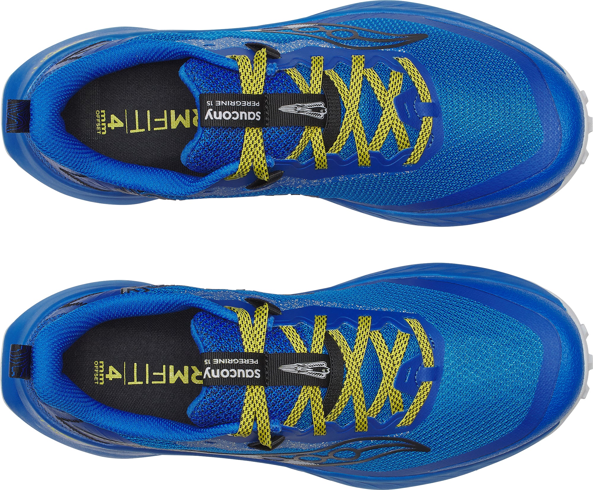Saucony Peregrine 15 Mens Trail Running Shoes - Blue - Image 4