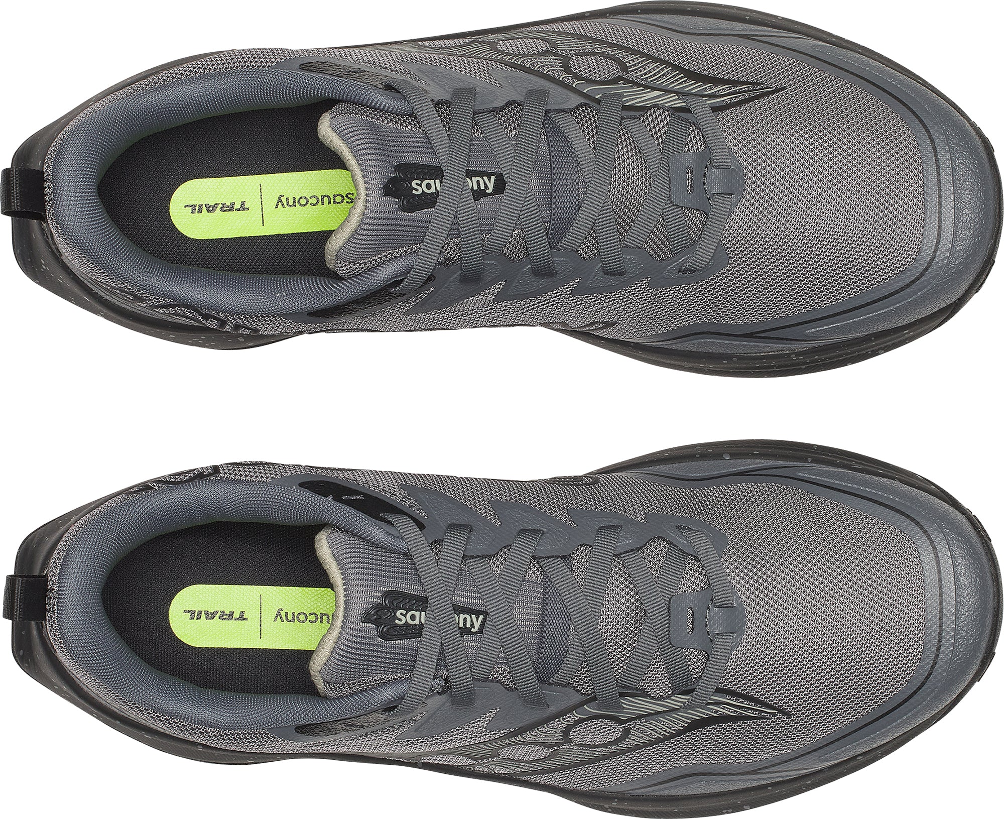 Saucony Peregrine 16 Mens Trail Running Shoes - Grey - Image 4