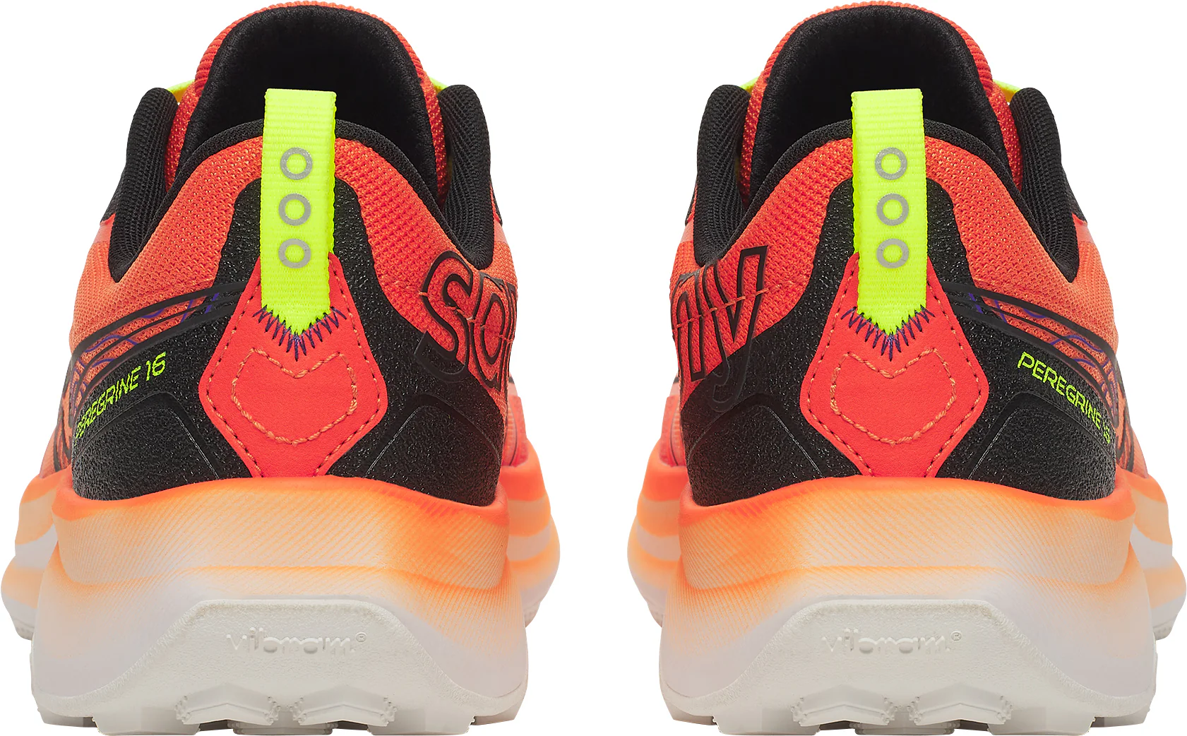 Saucony Peregrine 16 Mens Trail Running Shoes - Orange - Image 5