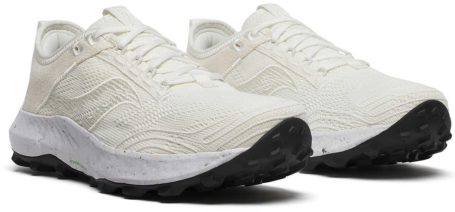 Saucony Peregrine RFG Mens Trail Running Shoes - White - Image 6