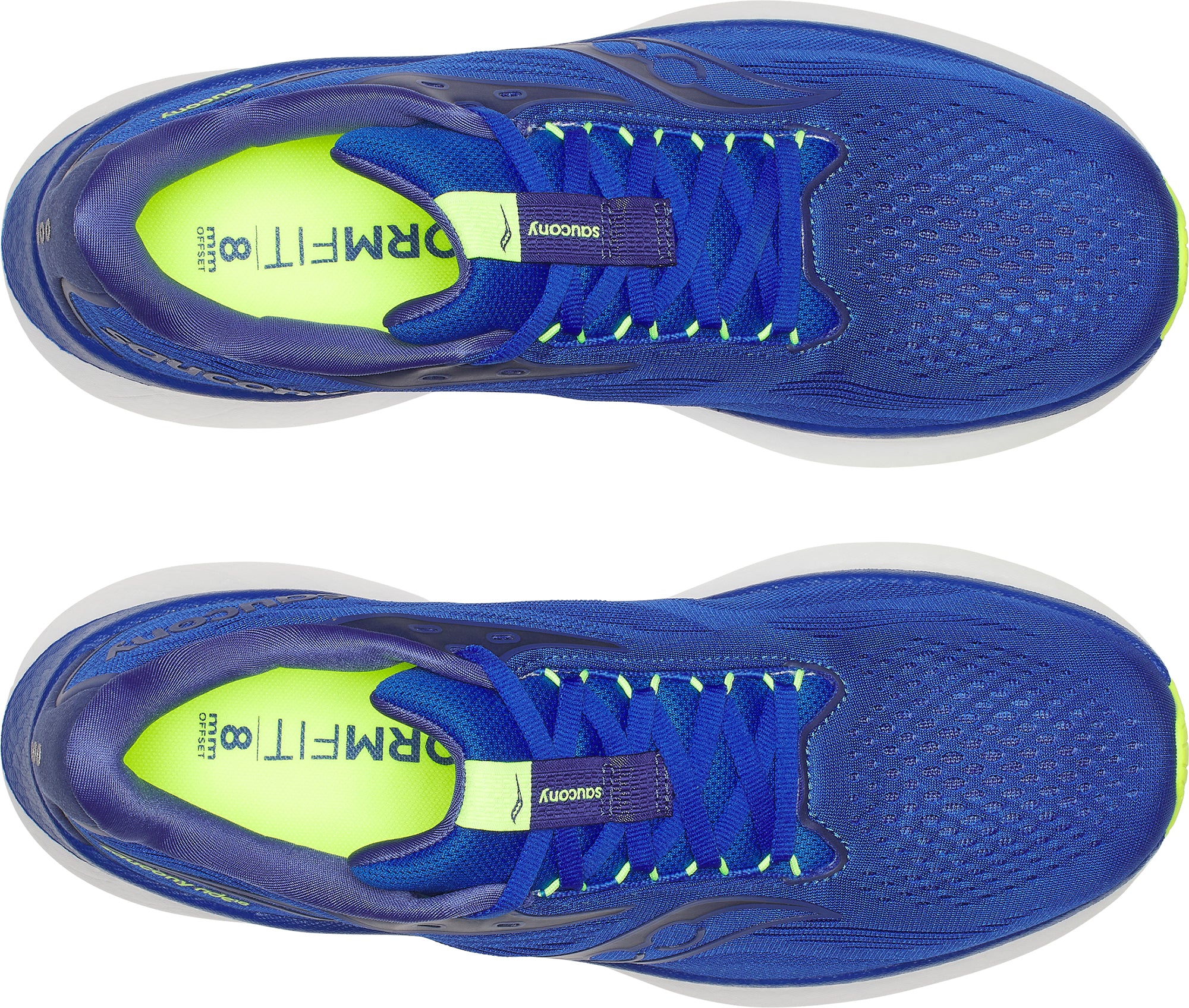 Saucony Ride 18 Mens Running Shoes - Blue - Image 4