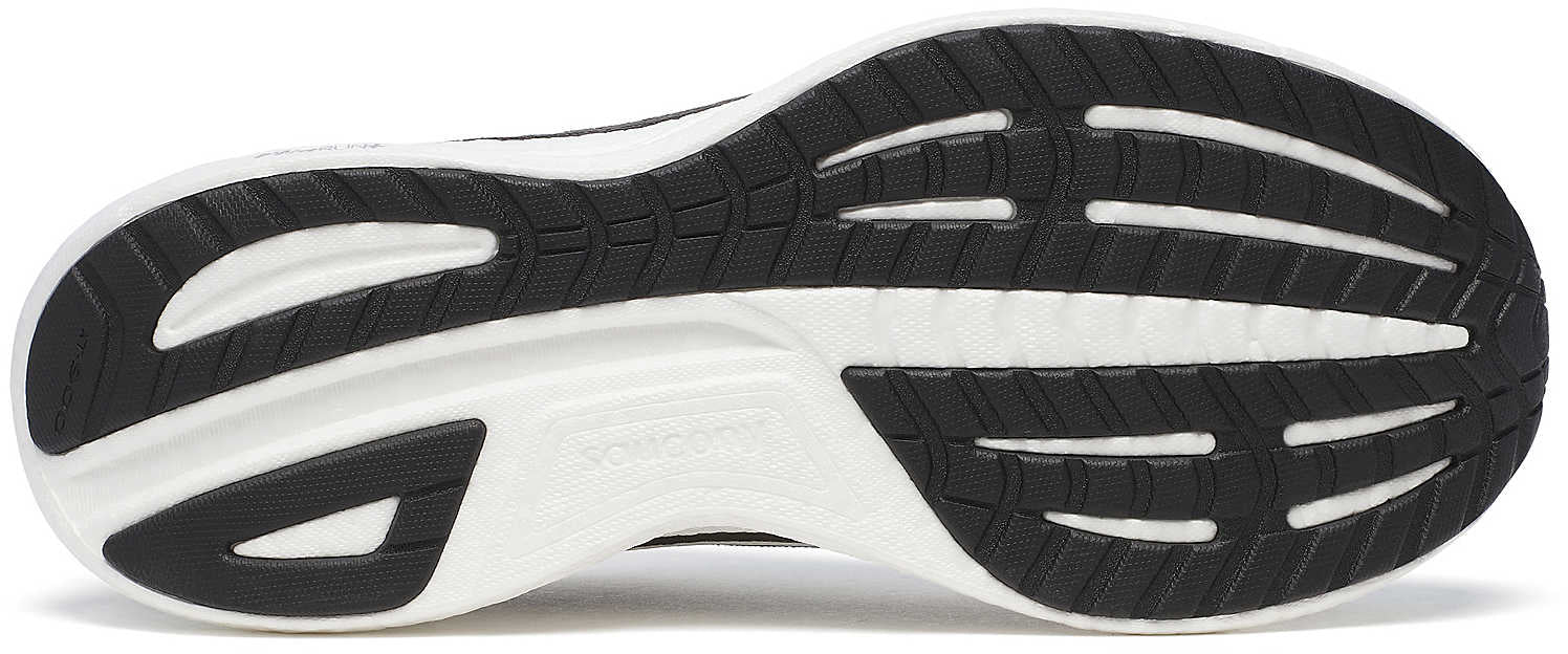 Saucony Ride 18 WIDE FIT Mens Running Shoes - Black - Image 6