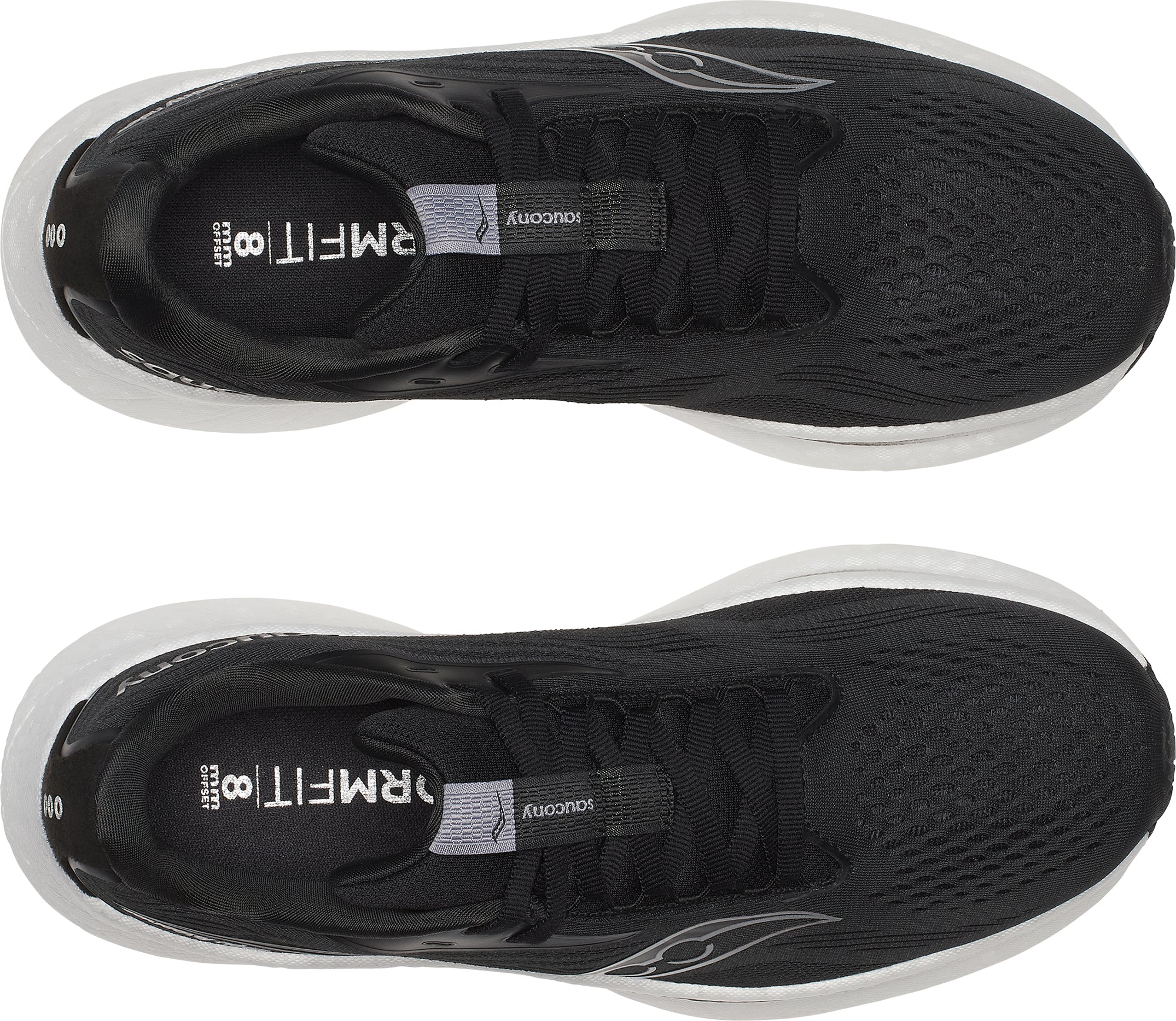 Saucony Ride 18 Womens Running Shoes - Black - Image 4