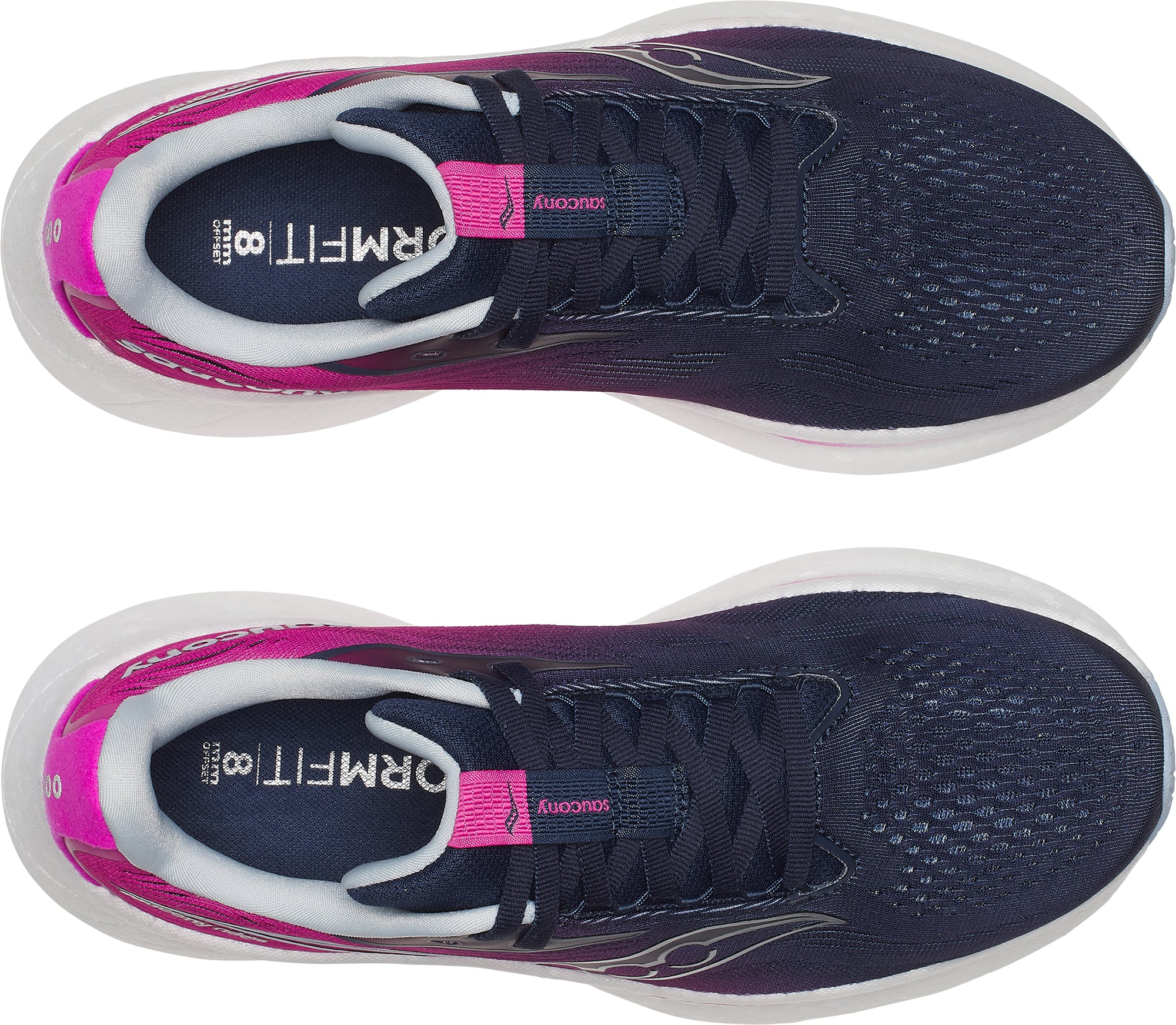 Saucony Ride 18 Womens Running Shoes - Blue - Image 4