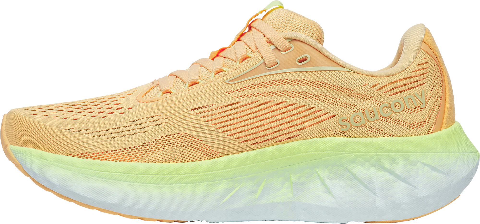 Saucony Ride 18 Womens Running Shoes - Orange - Image 3