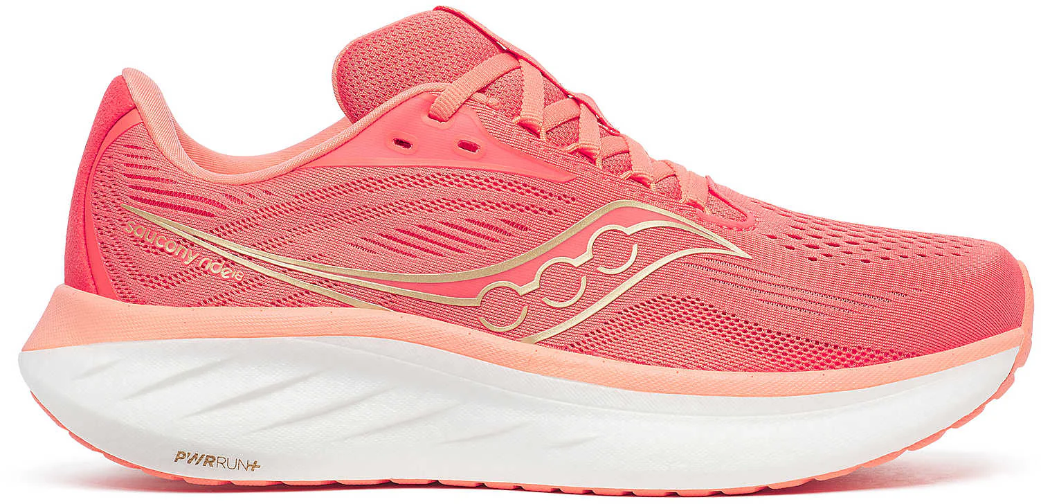 Saucony Ride 18 Womens Running Shoes - Pink
