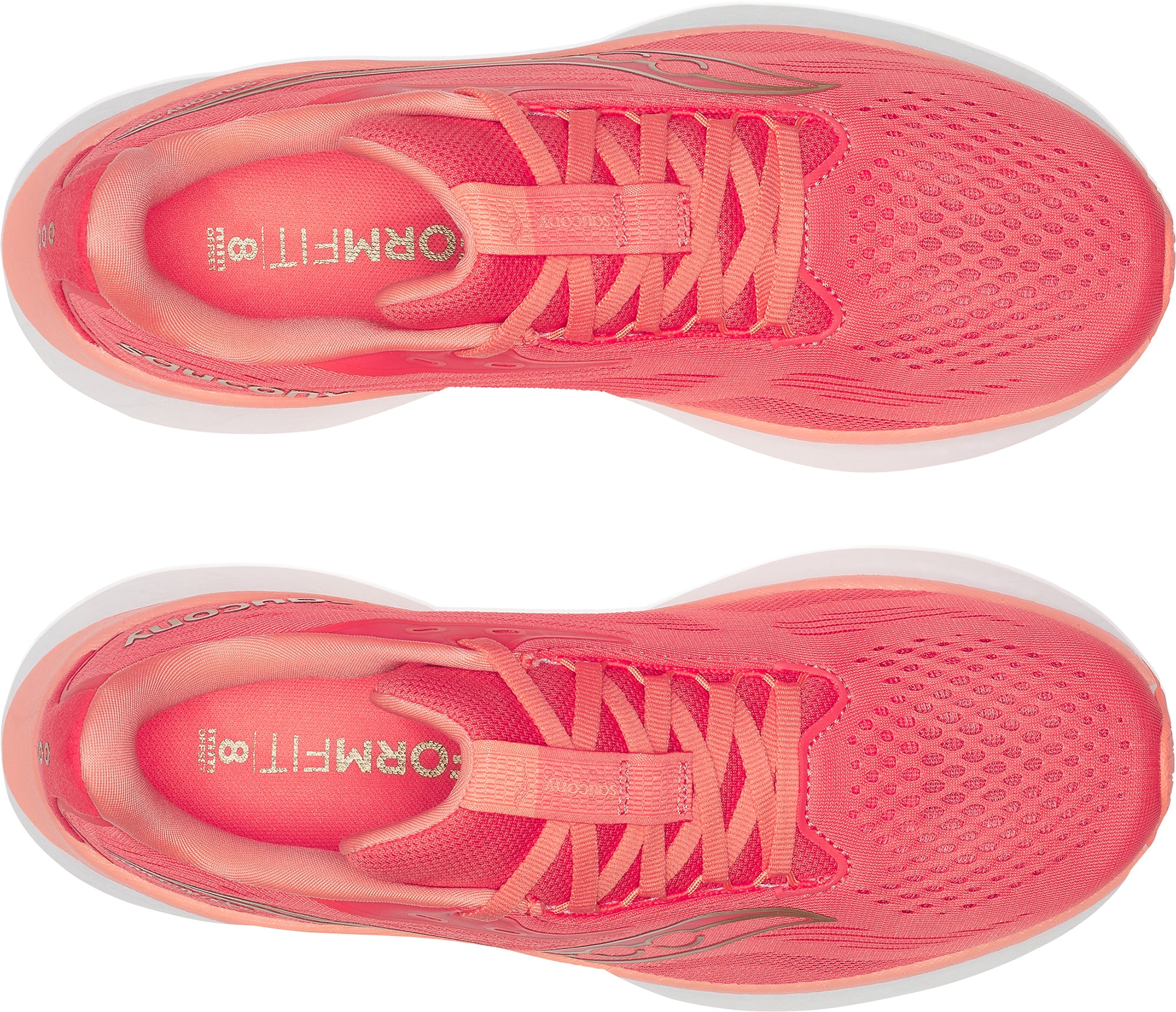 Saucony Ride 18 Womens Running Shoes - Pink - Image 4