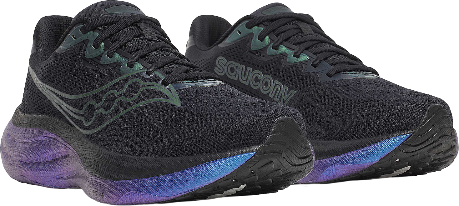 Saucony Ride 19 Mens Running Shoes - Black - Image 6