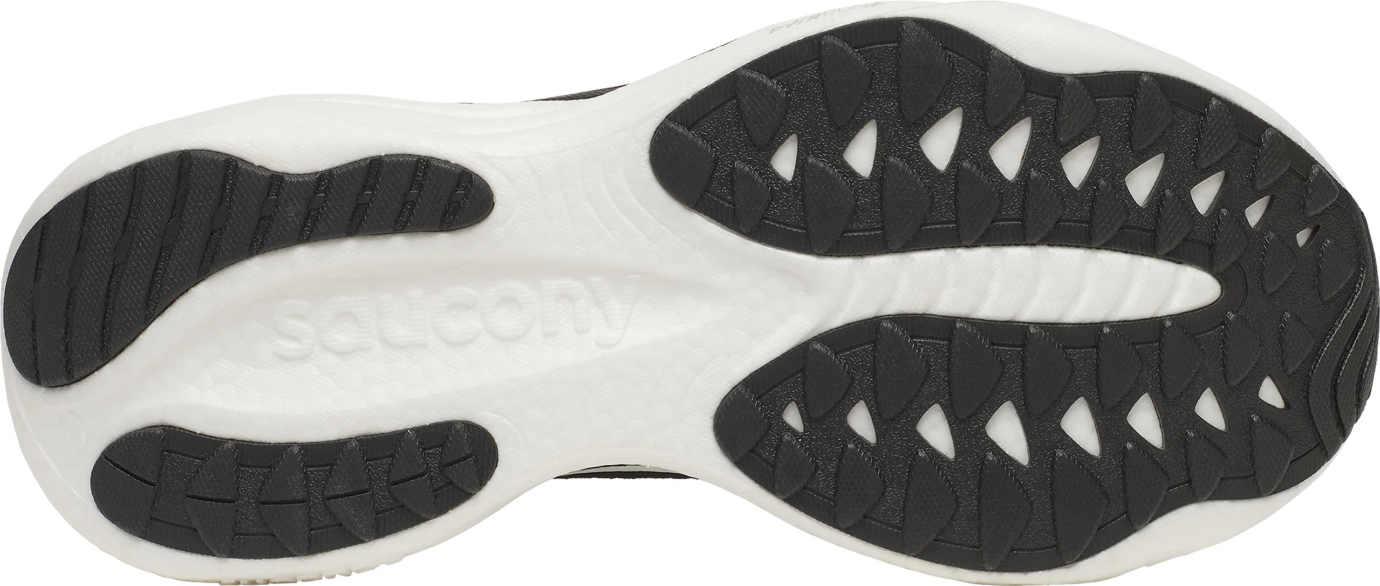 Saucony Ride 19 WIDE FIT Womens Running Shoes - Black - Image 2