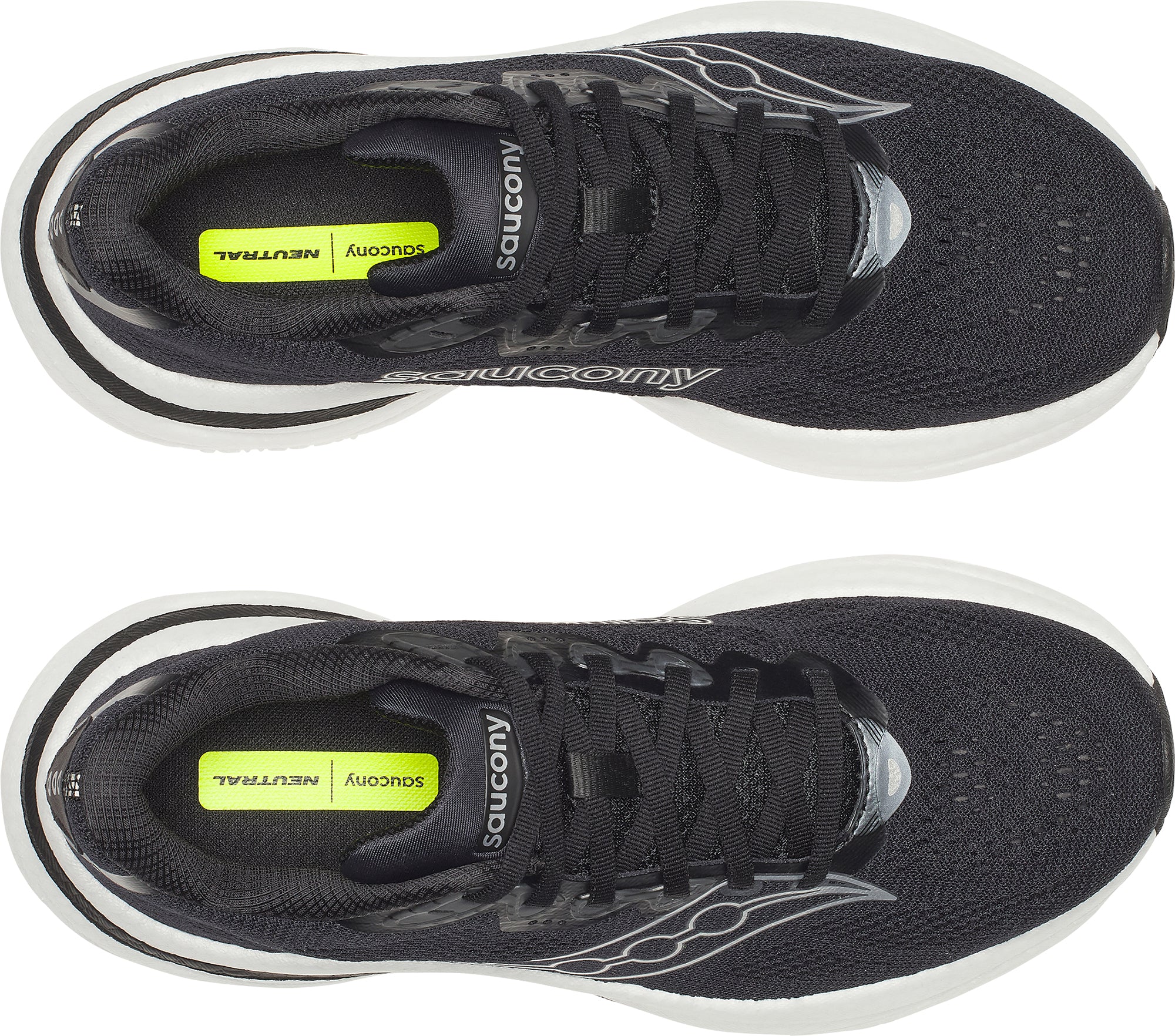 Saucony Ride 19 Womens Running Shoes - Black - Image 4